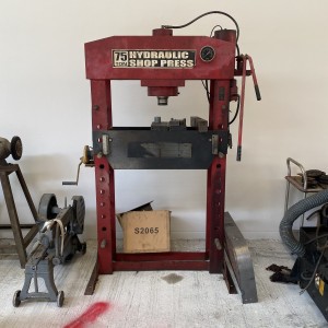 Hydraulic shop press เครื่องอัด ไฮดรอลิก TY75021 Rachadayont
